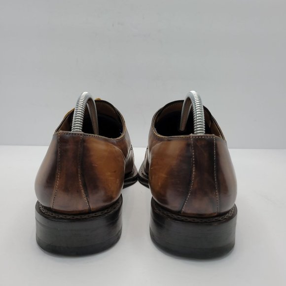 Mezlan Soprano Men's Brown Oxford Dress Shoes US Size 10 - Picture 4 of 8